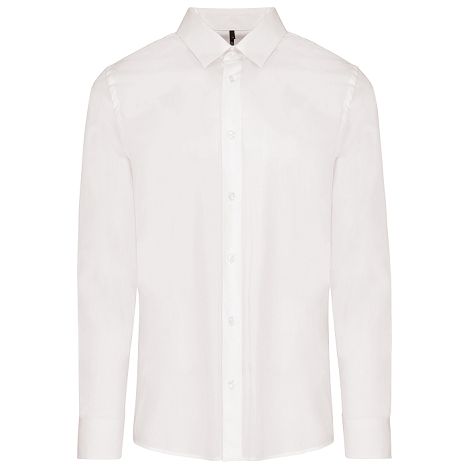  Chemise popeline manches longues homme