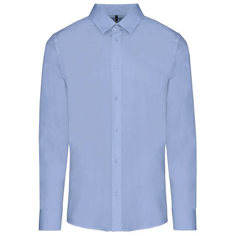  Chemise popeline manches longues homme