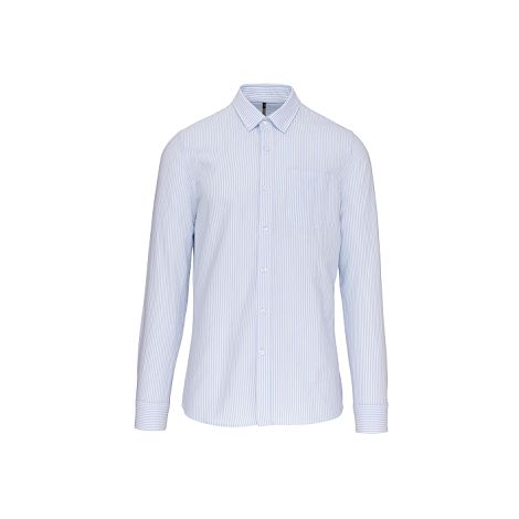  Chemise Oxford lavée manches longues