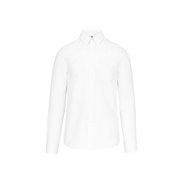  Chemise Oxford lavée manches longues