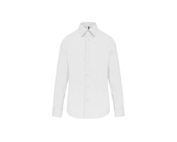 Chemise ajustée manches longues sans repassage