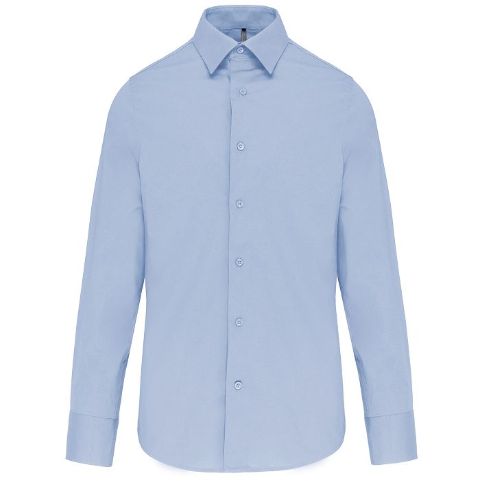  Chemise coton / élasthanne manches longues homme