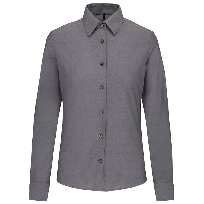  Chemise Oxford manches longues femme