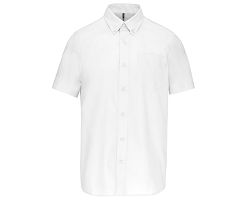 Chemise Oxford manches courtes