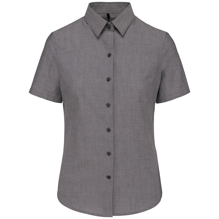  Chemise Oxford manches courtes femme