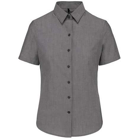  Chemise Oxford manches courtes femme