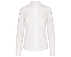 Chemise manches longues sans repassage femme