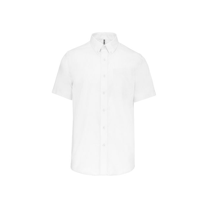  Chemise micro-sergé manches courtes sans repassage