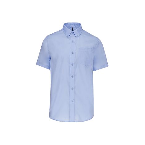  Chemise micro-sergé manches courtes sans repassage