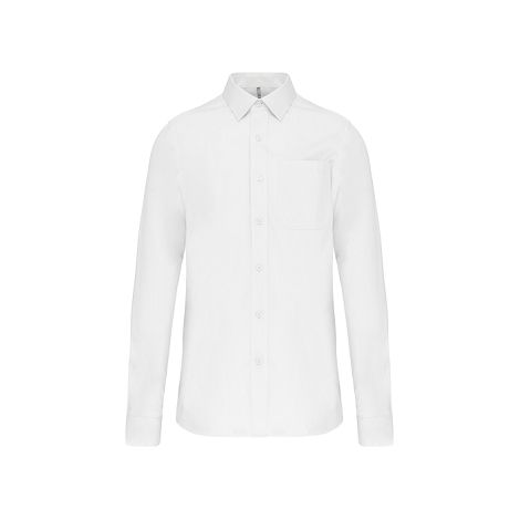  Chemise popeline manches longues