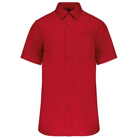  Chemise popeline manches courtes