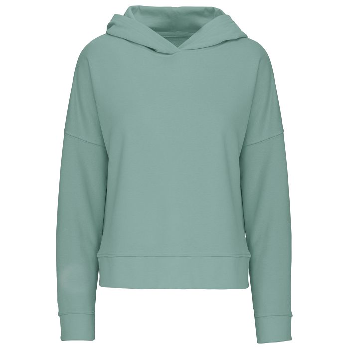  Sweat-shirt capuche lounge Bio femme