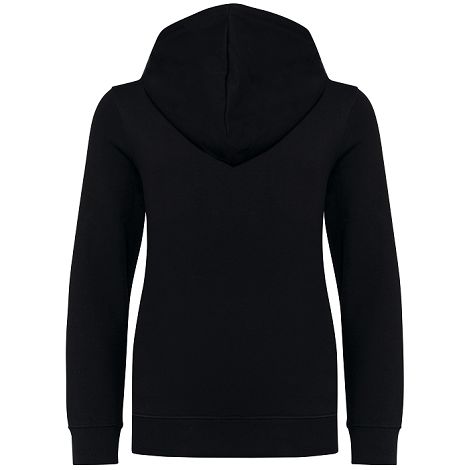  Sweat-shirt à capuche contrastée à motifs enfant unisexe