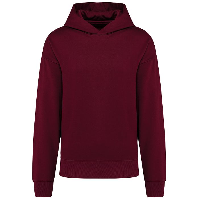  Sweatshirt à capuche molleton oversize unisexe