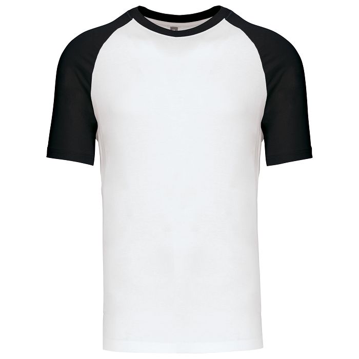  Baseball > t-shirt bicolore manches courtes