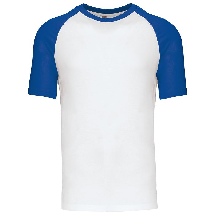  Baseball > t-shirt bicolore manches courtes