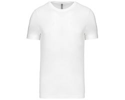 T-shirt col rond manches courtes homme