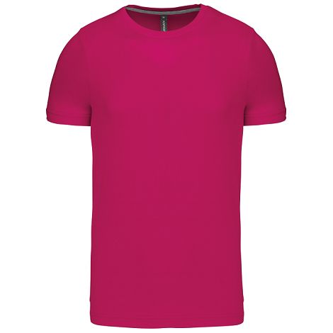  T-shirt col rond manches courtes homme