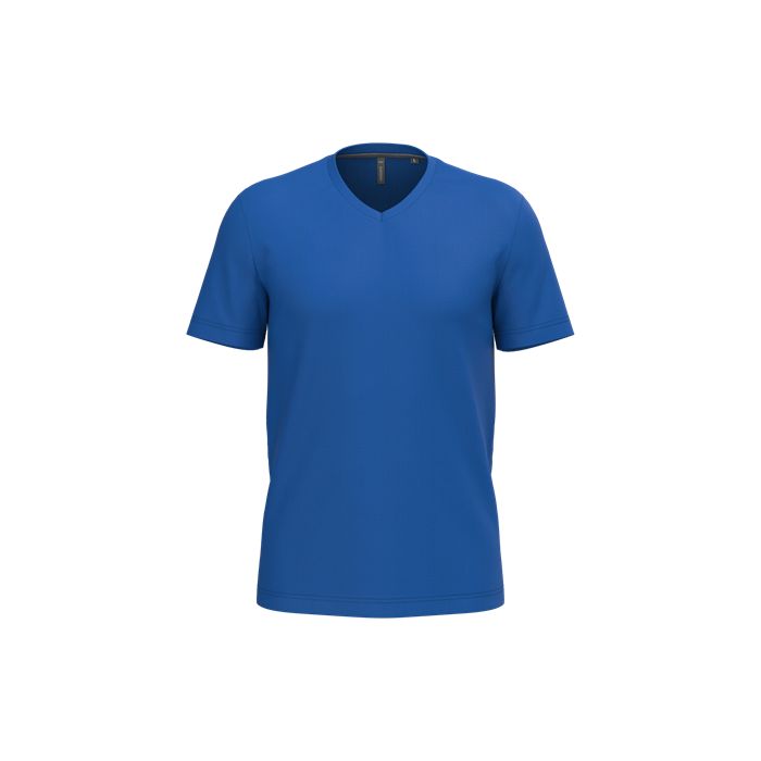  T-shirt col V manches courtes