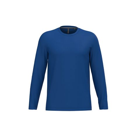 T-shirt col rond manches longues homme