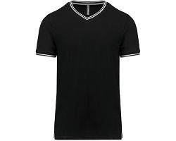 T-shirt maille piquée col V homme