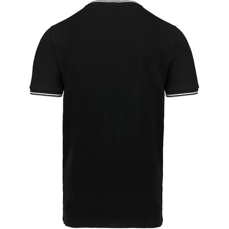  T-shirt maille piquée col V homme