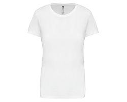 T-shirt col rond manches courtes femme