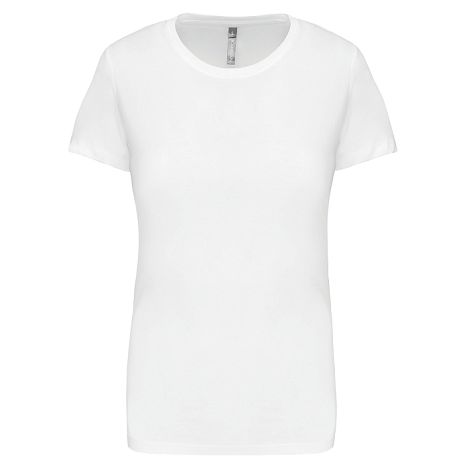  T-shirt col rond manches courtes femme