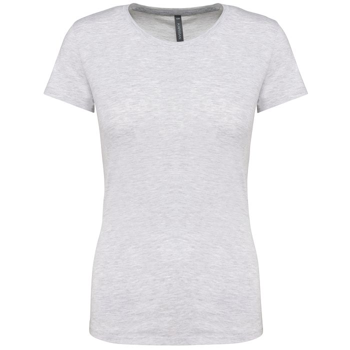  T-shirt col rond manches courtes femme