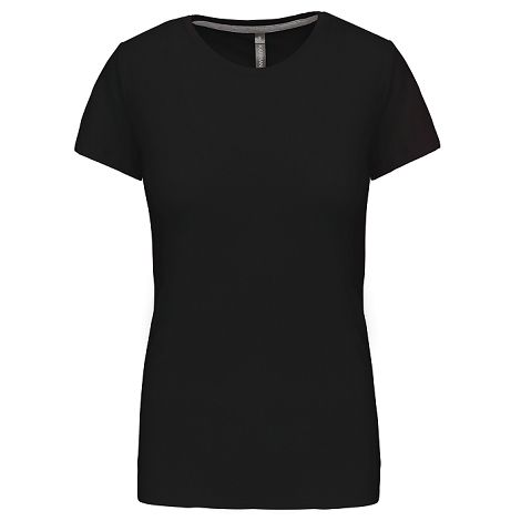  T-shirt col rond manches courtes femme