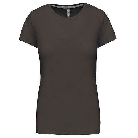  T-shirt col rond manches courtes femme