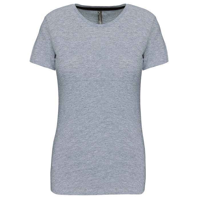  T-shirt col rond manches courtes femme