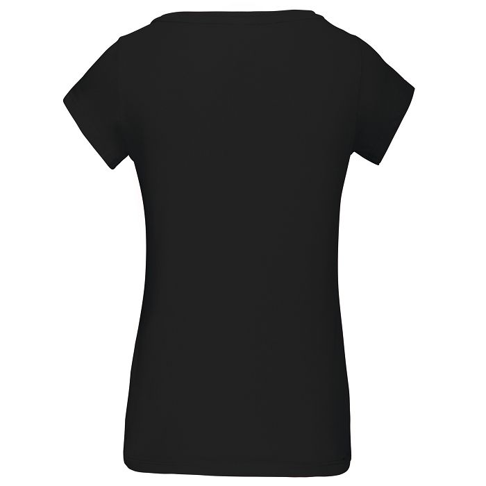  T-shirt col bateau manches courtes femme