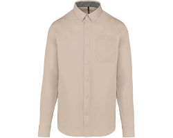 Chemise coton manches longues Nevada homme