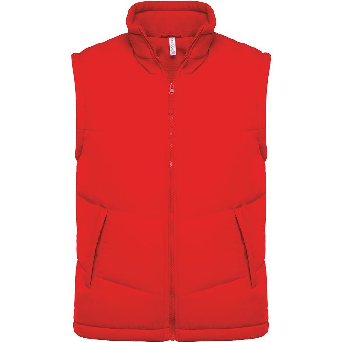  Bodywarmer doublé polaire unisexe