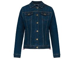 Blouson denim non doublé femme