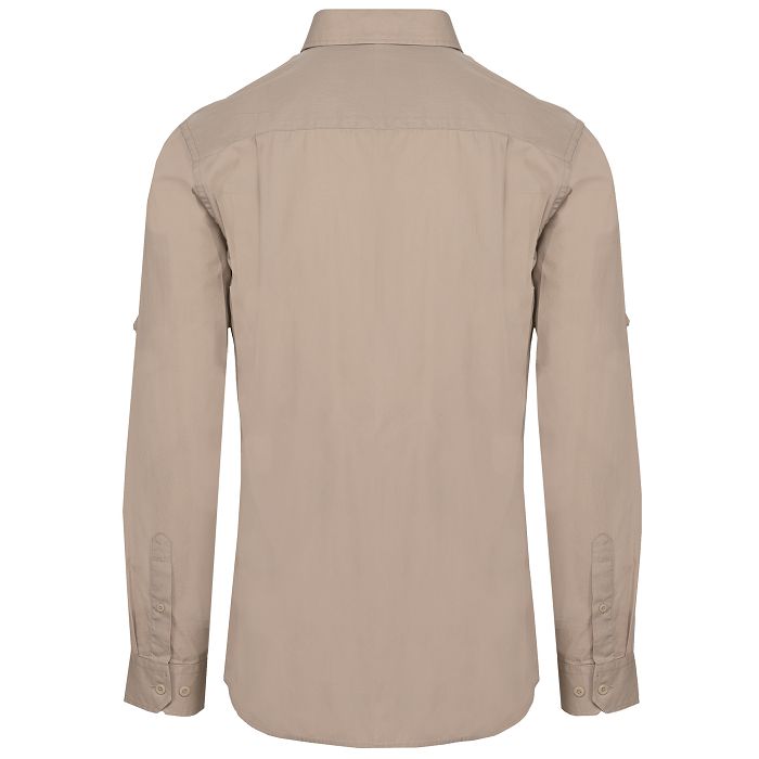  Chemise safari manches longues homme