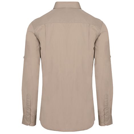  Chemise safari manches longues homme