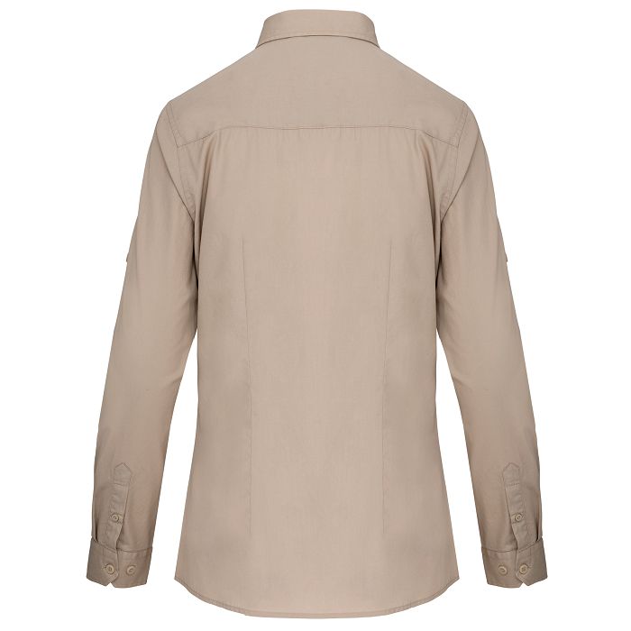  Chemise safari manches longues femme