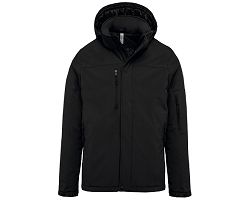 Parka softshell doublée capuche homme