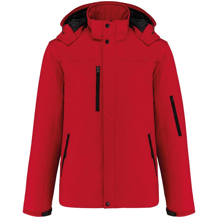  Parka softshell doublée capuche homme