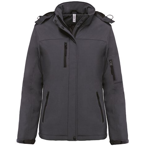  Parka softshell doublée capuche femme