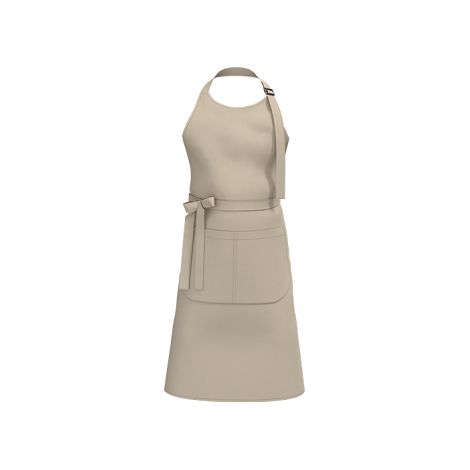 Tablier avec poche en coton Bio