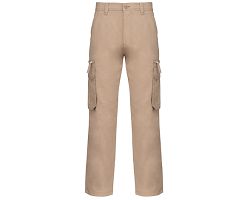 Pantalon multipoches homme