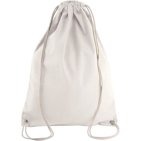  Sac à dos en coton avec cordelettes