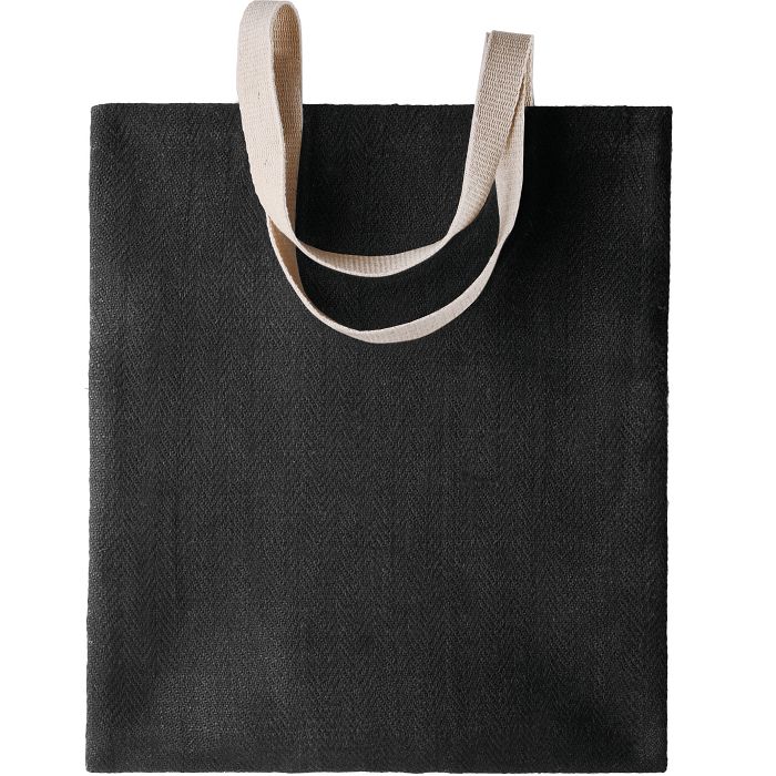  Sac en toile de jute teint 100% naturel