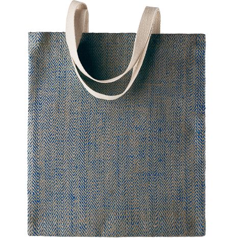  Sac en toile de jute teint 100% naturel