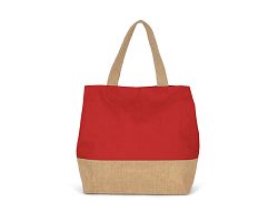 Sac shopping en toiles de coton & jute