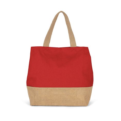  Sac shopping en toiles de coton & jute