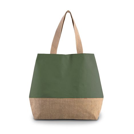  Sac shopping en toiles de coton & jute